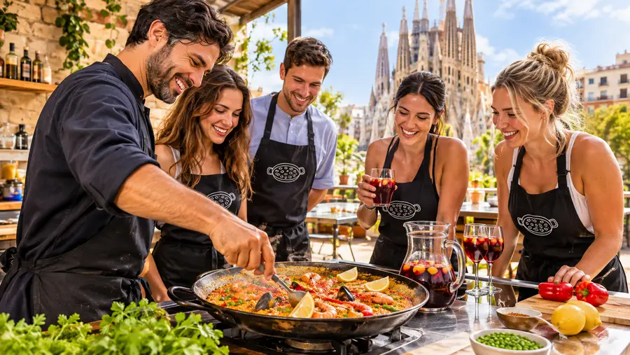Paella and Sangria Cooking Classes in Barcelona