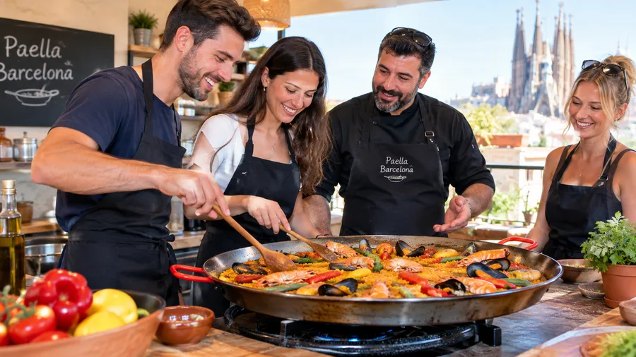 Private & Couples Paella Cooking Classes in Barcelona
